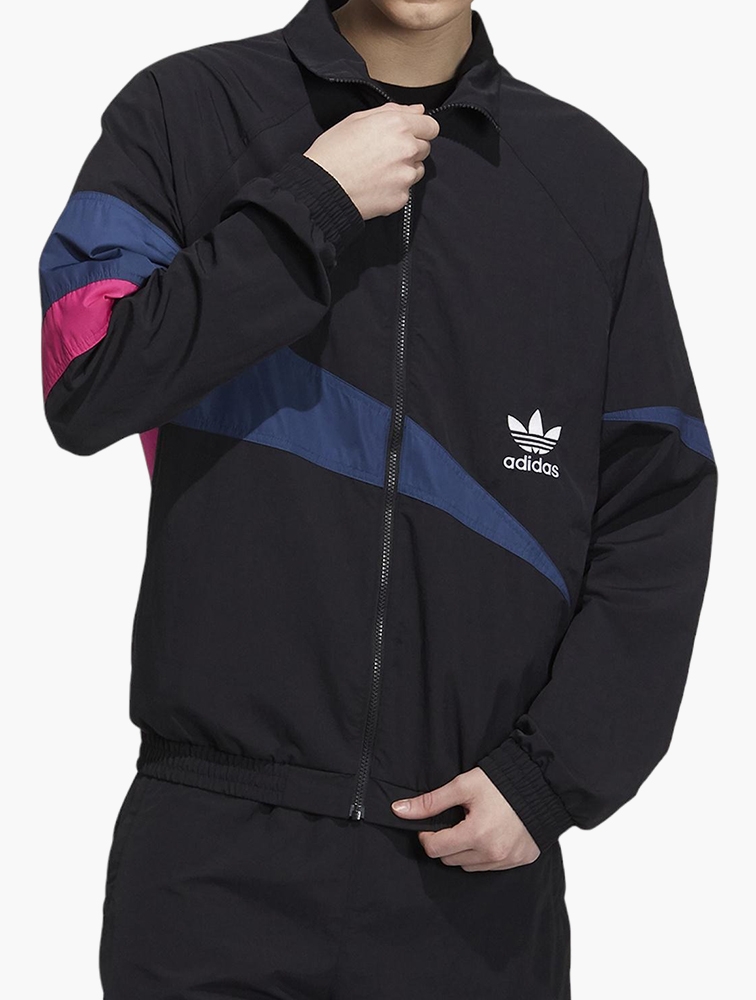 Adidas black top sports jacket